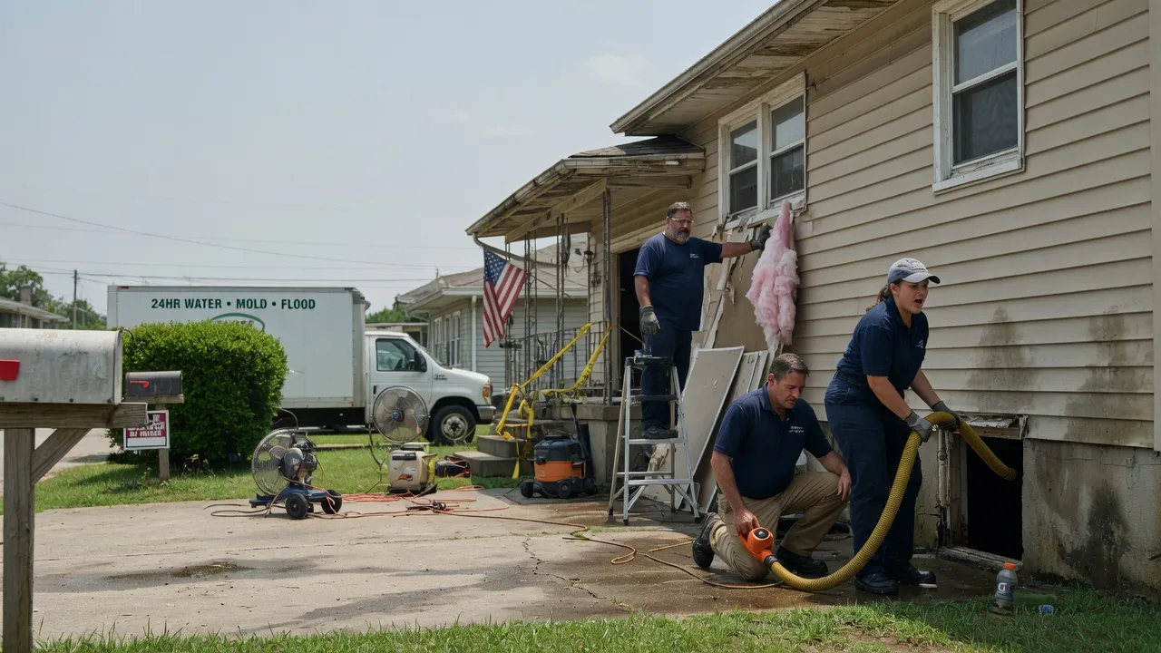 Water Damage Repair in Bloomingdale, IN near me